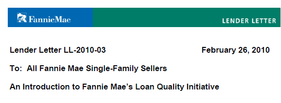 fannie mae guidelines on foreclosure